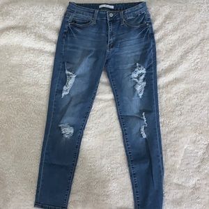 Stretchy Blue Jeans